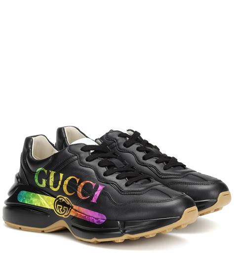 gucci ny shoes black|gucci shoes black leather.